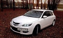 3 189 р. Решётка радиатора (спорт) Style (сетка) Mazda 3/Axela BK дорестайлинг, хэтчбэк (2003-2006) (Неокрашенная)  с доставкой в г. Тольятти. Увеличить фотографию 5