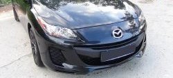 749 р. Реснички на фары RA Mazda 3/Axela BL дорестайлинг седан (2009-2011) (Неокрашенные)  с доставкой в г. Тольятти. Увеличить фотографию 2