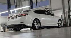 5 499 р. Накладки на задний бампер SkyActivSport Mazda 6 GJ дорестайлинг седан (2012-2015) (Неокрашенная)  с доставкой в г. Тольятти. Увеличить фотографию 6