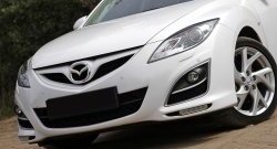 579 р. Реснички на фары RA Mazda 6 GH дорестайлинг лифтбэк (2007-2010) (Неокрашенные)  с доставкой в г. Тольятти. Увеличить фотографию 2