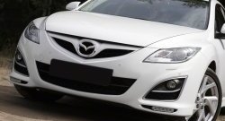 579 р. Реснички на фары RA Mazda 6 GH дорестайлинг лифтбэк (2007-2010) (Неокрашенные)  с доставкой в г. Тольятти. Увеличить фотографию 4