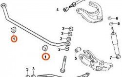 259 р. Полиуретановая втулка стабилизатора передней подвески Точка Опоры (24,5 мм) Mazda B-Series (1998-2007)  с доставкой в г. Тольятти. Увеличить фотографию 3