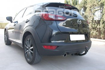 22 699 р. Фаркоп Aragon.(шар V) Mazda CX-3 DK дорестайлинг (2014-2018)  с доставкой в г. Тольятти. Увеличить фотографию 3