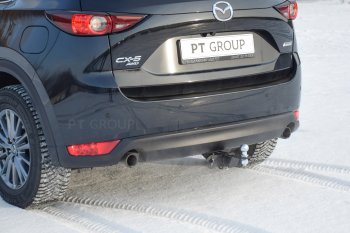 15 649 р. Фаркоп Petroil Tuning (съемный квадрат) Mazda CX-5 KF (2016-2025)  с доставкой в г. Тольятти. Увеличить фотографию 3