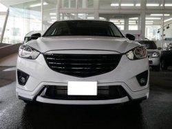 11 299 р. Решетка радиатора TOPLINE Mazda CX-5 KE дорестайлинг (2011-2014) (Неокрашенная)  с доставкой в г. Тольятти. Увеличить фотографию 2