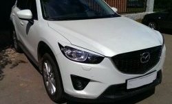 1 399 р. Реснички на фары CT v2 Mazda CX-5 KE рестайлинг (2015-2017) (Неокрашенные)  с доставкой в г. Тольятти. Увеличить фотографию 3