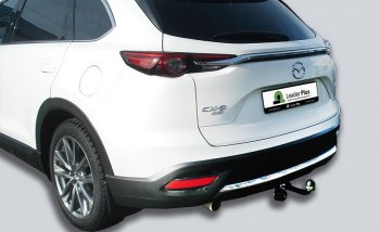 9 349 р. Фаркоп Лидер Плюс Mazda CX-9 TC дорестайлинг (2015-2024) (Без электропакета)  с доставкой в г. Тольятти. Увеличить фотографию 3