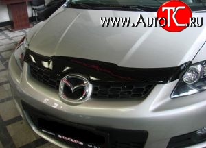 3 499 р. Дефлектор капота NovLine Mazda CX-7 ER дорестайлинг (2006-2010)  с доставкой в г. Тольятти