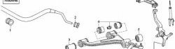 1 099 р. Полиуретановый сайлентблок нижнего рычага передней подвески Точка Опоры Mercedes-Benz E-Class W210 дорестайлинг универсал (1996-1999)  с доставкой в г. Тольятти. Увеличить фотографию 2