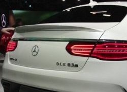 10 849 р. Лип спойлер (Coupe) AMG Style Mercedes-Benz GLE class C292 (2015-2025) (Неокрашенный)  с доставкой в г. Тольятти. Увеличить фотографию 2