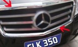 11 699 р. Накладка на решетку радиатора СТ Mercedes-Benz GLK class X204 рестайлинг (2012-2015)  с доставкой в г. Тольятти. Увеличить фотографию 2