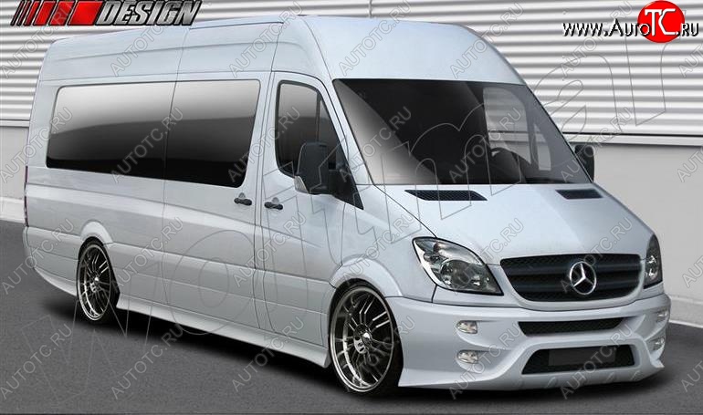 8 899 р. Передний бампер ST Mercedes-Benz Sprinter W906 (2006-2013)  с доставкой в г. Тольятти