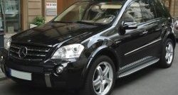 8 449 р. Накладки на колёсные арки CT Mercedes-Benz ML class W164 дорестайлинг (2005-2008) (Неокрашенные)  с доставкой в г. Тольятти. Увеличить фотографию 3