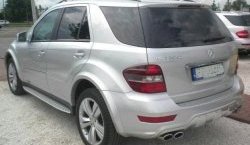 8 449 р. Накладки на колёсные арки CT Mercedes-Benz ML class W164 дорестайлинг (2005-2008) (Неокрашенные)  с доставкой в г. Тольятти. Увеличить фотографию 14