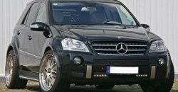 8 449 р. Накладки на колёсные арки CT Mercedes-Benz ML class W164 дорестайлинг (2005-2008) (Неокрашенные)  с доставкой в г. Тольятти. Увеличить фотографию 4