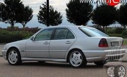 11 399 р. Задний бампер AMG Mercedes-Benz C-Class W202 дорестайлинг седан (1993-1997) (Неокрашенный)  с доставкой в г. Тольятти. Увеличить фотографию 2