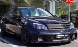 8 149 р. Радиаторная решётка Brabus Bullit Mercedes-Benz C-Class W204 дорестайлинг седан (2007-2011) (Неокрашенная)  с доставкой в г. Тольятти. Увеличить фотографию 3