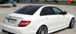 2 269 р. Лип спойлер M-VRS Mercedes-Benz C-Class W204 дорестайлинг седан (2007-2011) (Неокрашенный)  с доставкой в г. Тольятти. Увеличить фотографию 3