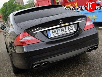 7 199 р. Козырёк на заднее стекло AMG Mercedes-Benz CLS class C219 (2004-2011) (Неокрашенный)  с доставкой в г. Тольятти