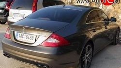 7 199 р. Лип спойлер AMG Mercedes-Benz CLS class C219 (2004-2011) (Неокрашенный)  с доставкой в г. Тольятти. Увеличить фотографию 2