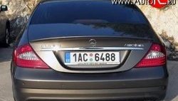 7 199 р. Лип спойлер AMG Mercedes-Benz CLS class C219 (2004-2011) (Неокрашенный)  с доставкой в г. Тольятти. Увеличить фотографию 3