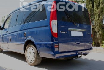 22 699 р. Фаркоп Aragon. (шар A) Mercedes-Benz Vito W639 дорестайлинг (2003-2010)  с доставкой в г. Тольятти. Увеличить фотографию 7