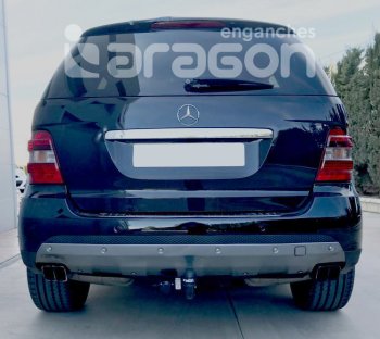 22 699 р. Фаркоп Aragon. (шар A) Mercedes-Benz GL class X164 дорестайлинг (2006-2009)  с доставкой в г. Тольятти. Увеличить фотографию 2