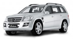 22 499 р. Пластиковые пороги Lorinser Mercedes-Benz GL class X164 рестайлинг (2009-2012) (Неокрашенные)  с доставкой в г. Тольятти. Увеличить фотографию 2