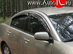 999 р. Комплект дефлекторов окон (ветровиков) 4 шт. (седан) Russtal Mitsubishi Galant 9 седан (2004-2009)  с доставкой в г. Тольятти. Увеличить фотографию 1