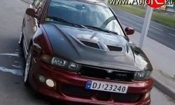 Пластиковый капот EVO Style Mitsubishi Galant 8  дорестайлинг седан (1996-1998)