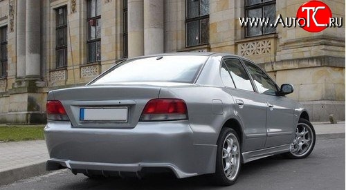 8 899 р. Задний бампер Auto-R berg Mitsubishi Galant 8  дорестайлинг седан (1996-1998)  с доставкой в г. Тольятти