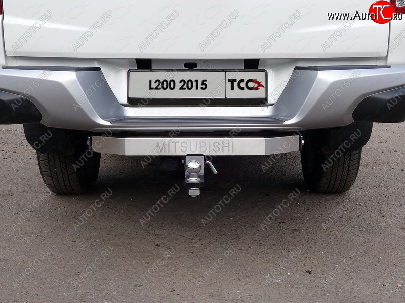 20 949 р. Фаркоп (тягово-сцепное устройство) TCC Тюнинг  Mitsubishi L200  5 KK,KL (2015-2022) дорестайлинг, рестайлинг (Оцинкованный, шар E)  с доставкой в г. Тольятти