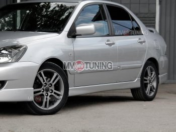 5 249 р. Пороги накладки Sport 2.0  Mitsubishi Lancer  9 CS (2003-2009) седан 1-ый рестайлинг, седан 2-ой рестайлинг (Неокрашенные)  с доставкой в г. Тольятти. Увеличить фотографию 5