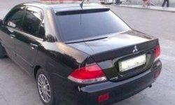 4 599 р. Козырёк на заднее стекло CT Mitsubishi Lancer 9 2-ой рестайлинг седан (2005-2009) (Неокрашенный)  с доставкой в г. Тольятти. Увеличить фотографию 2