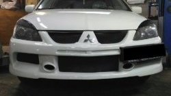 10 999 р. Передний бампер EVO 9 Mitsubishi Lancer 9 CS седан 1-ый рестайлинг (2003-2005) (Неокрашенный)  с доставкой в г. Тольятти. Увеличить фотографию 3