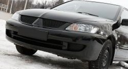 999 р. Реснички на фары RA Mitsubishi Lancer 9 1-ый рестайлинг седан (2003-2005) (Неокрашенные)  с доставкой в г. Тольятти. Увеличить фотографию 2