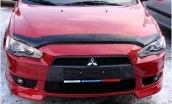 Дефлектор капота NovLine Mitsubishi Lancer 10 CY хэтчбек 5 дв рестайлинг (2011-2017)