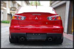 4 149 р. Лип спойлер DUCKBILL Mitsubishi Lancer 10 CY седан дорестайлинг (2007-2010) (Неокрашенный)  с доставкой в г. Тольятти. Увеличить фотографию 3