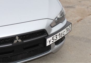 1 999 р. Воздуховоды радиатора в передний бампер Квадрат  Mitsubishi Lancer  10 CY (2007-2010) седан дорестайлинг, хэтчбэк дорестайлинг (Неокрашенные)  с доставкой в г. Тольятти. Увеличить фотографию 2