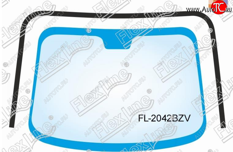 3 599 р. Молдинг лобового стекла FlexLine Mitsubishi Pajero Sport PA рестайлинг (2004-2008)  с доставкой в г. Тольятти