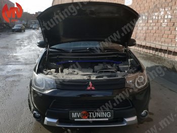 3 189 р. Растяжка (распорка) передних стоек MV-Tuning Mitsubishi Outlander GF 3-ий рестайлинг (2018-2022)  с доставкой в г. Тольятти. Увеличить фотографию 5