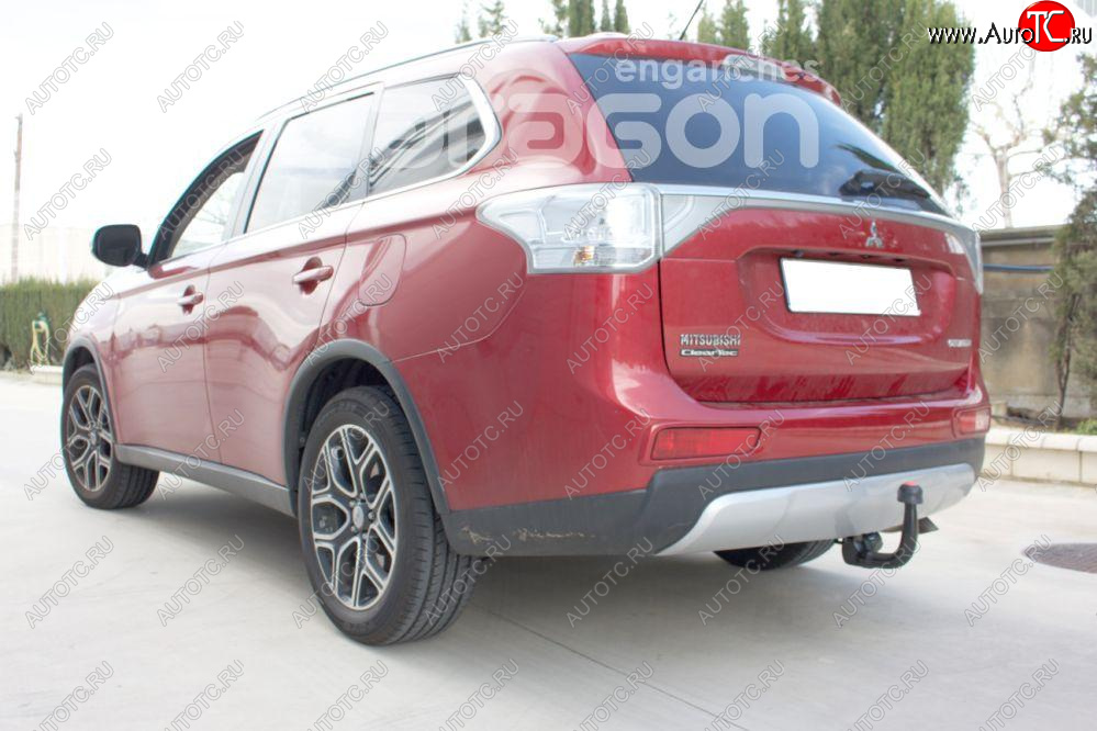 22 699 р. Фаркоп Aragon.(шар V) Mitsubishi Outlander GF 3-ий рестайлинг (2018-2022)  с доставкой в г. Тольятти