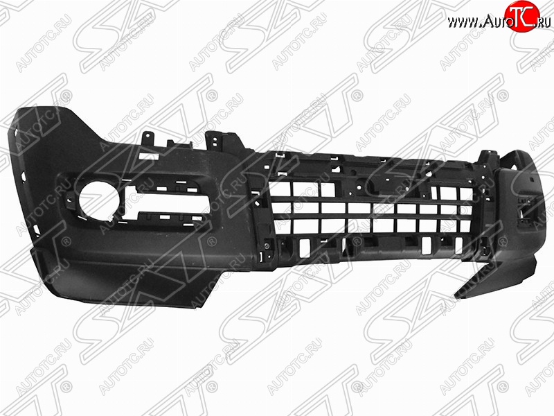 9 999 р. Передний бампер SAT Mitsubishi Pajero 4 V90 2-ой рестайлинг (2014-2020) (Неокрашенный)  с доставкой в г. Тольятти
