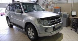 10 499 р. Накладка переднего бампера GT Dynamics Mitsubishi Pajero 4 V90 дорестайлинг (2006-2011) (Дорестайлинг, Неокрашенная)  с доставкой в г. Тольятти. Увеличить фотографию 4