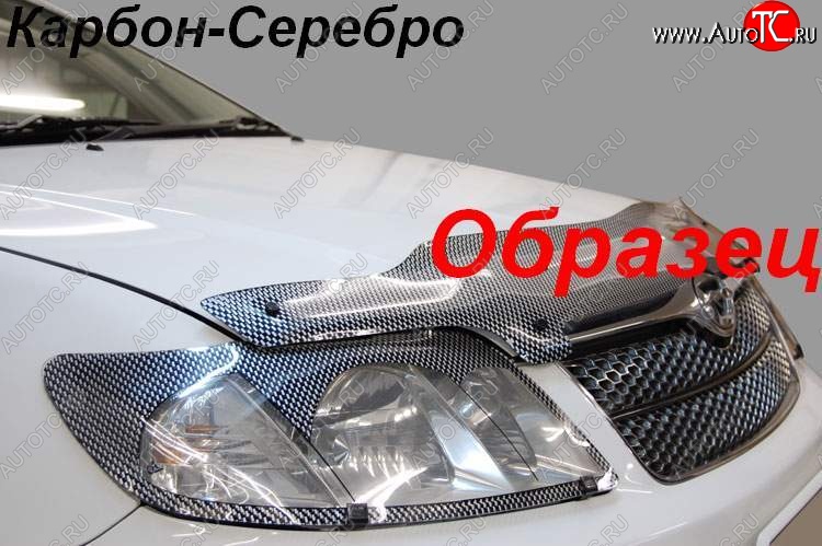 2 199 р. Защита фар CA-Plastik  Mitsubishi Pajero Sport  PB (2008-2013) дорестайлинг (Цвет: прозрачный)  с доставкой в г. Тольятти