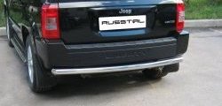 12 349 р. Защита заднего бампера (Ø76 мм, нержавейка) Russtal Jeep Liberty KJ дорестайлинг (2001-2004)  с доставкой в г. Тольятти. Увеличить фотографию 3