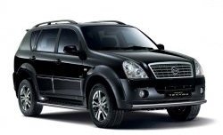 6 599 р. Одинарная защита переднего бампера Petroil Tuning диаметром 63 мм SSANGYONG Rexton Y250 (2006-2012)  с доставкой в г. Тольятти. Увеличить фотографию 2