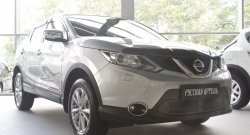 1 859 р. Защитная сетка решетки переднего бампера РА Nissan Qashqai 2 J11 рестайлинг (2017-2022)  с доставкой в г. Тольятти. Увеличить фотографию 3