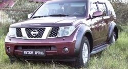 17 549 р. Расширители арок RA (комплект) Nissan Pathfinder R51 рестайлинг (2009-2014) (Поверхность глянец (под окраску), Неокрашенные)  с доставкой в г. Тольятти. Увеличить фотографию 2