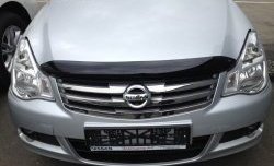 Дефлектор капота NovLine-Autofamily Nissan Almera G15 седан (2012-2019)